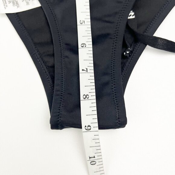 NWT Billabong A/Div Skimpy Bikini Bottoms Junior Size L/12 Black UPF 50+ - Picture 7 of 15